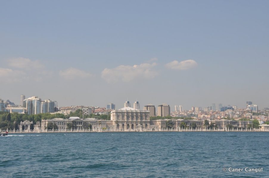 Vapurdan Dolmabahçe Sarayı